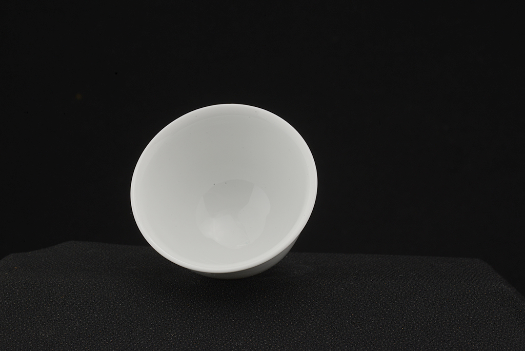 white porcellain ship kyoto tea set for japanese tea